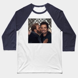 Selfie Kiss Baseball T-Shirt